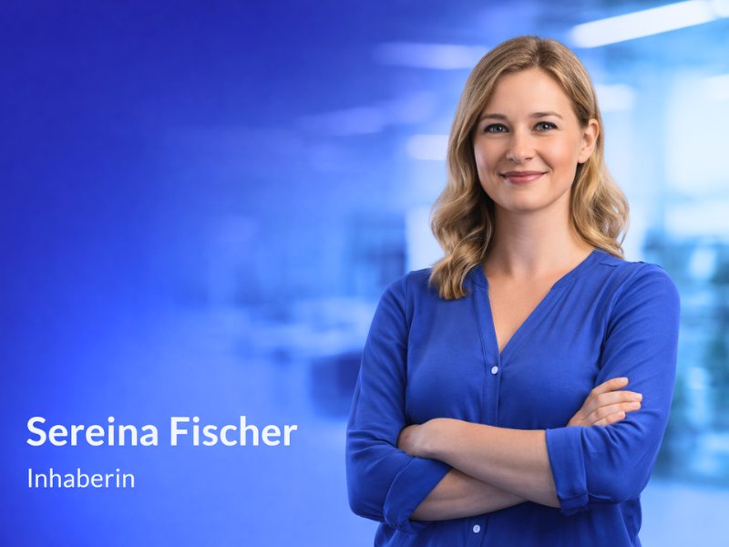 Sereina Fischer, Inhaberin eines KMU in der Schweiz, zufriedene Kundin von KnowS