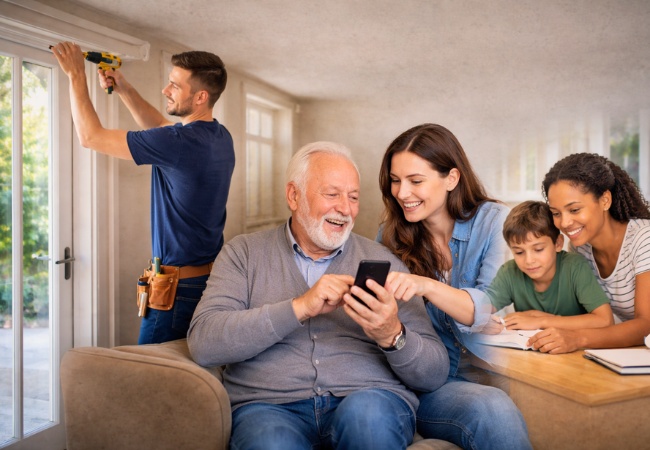 Alltagshilfe in der Schweiz, Unterstützung bei Smartphone, Handwerk und Betreuung im Alltag