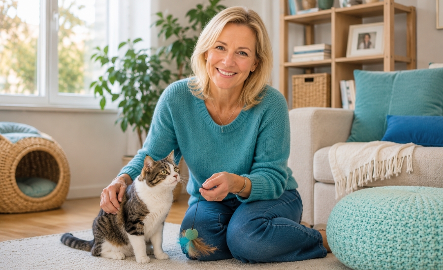 Tiersitterin bietet Katzenbetreuung in Zürich an